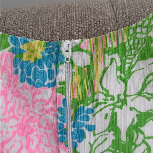 Lilly Pulitzer Girls Hibiscus Stroll Shift dress size 8 kids - Picture 7 of 9
